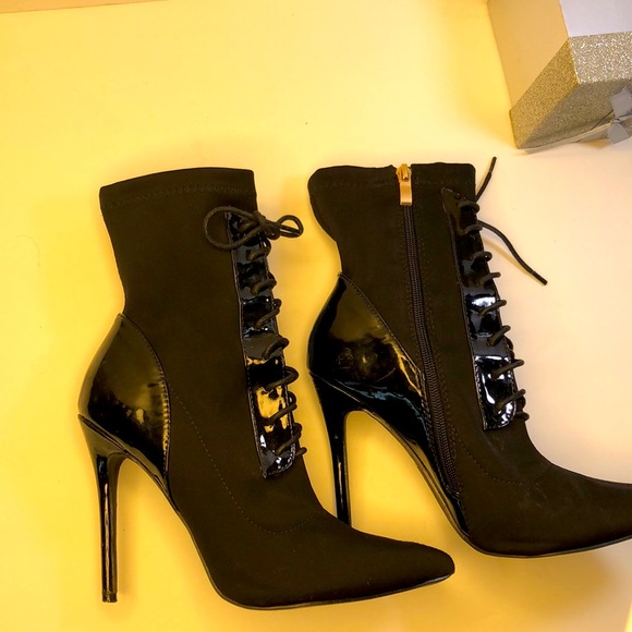 So Me Black ankle Boots - Picture 4 of 4